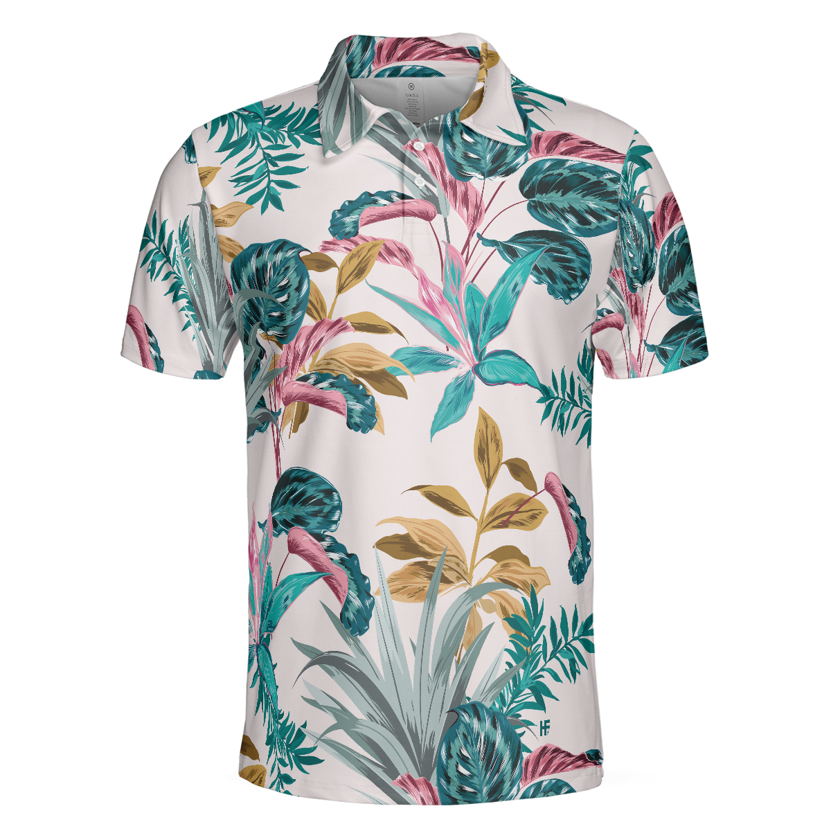 Exotic Tropical Plants Polo Shirt, Best Tropical Plant Polo Shirt For Adults, Tropical Themed Shirt