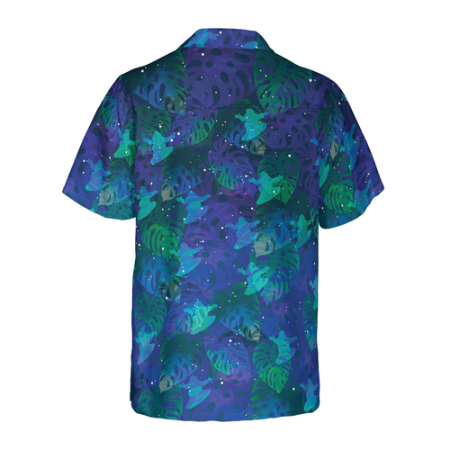 Bigfoot Surfing Tropical Hawaiian Shirts for Men