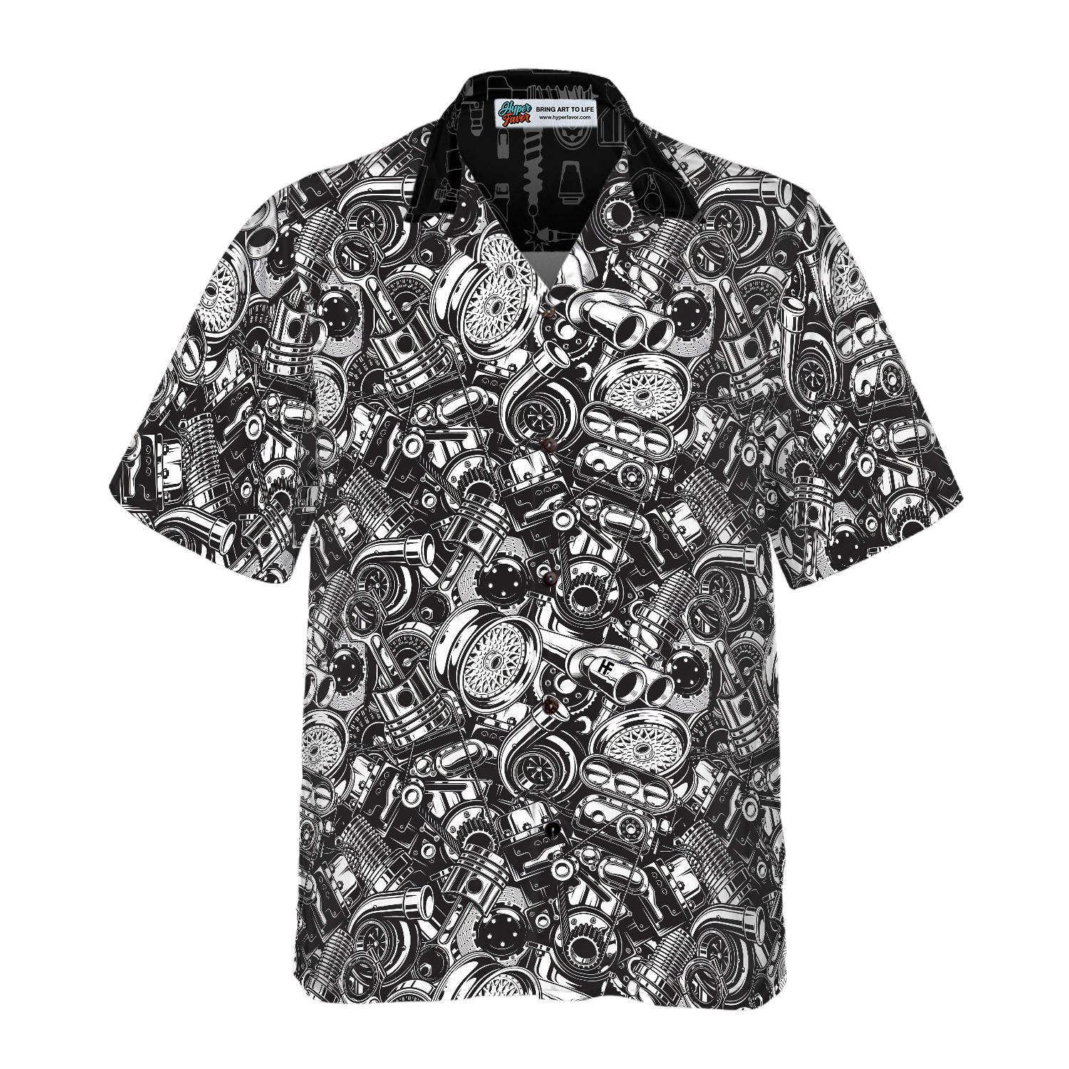 Repair Even Dead On Dark Background Hawaiian Shirt
