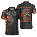 Slow Walk With Death Polo Shirt, Skull Veteran Shirt With Sayings, Best Gift For Retired Veterans